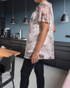 Ladies Peasant Mesh Top - StylePhase SA