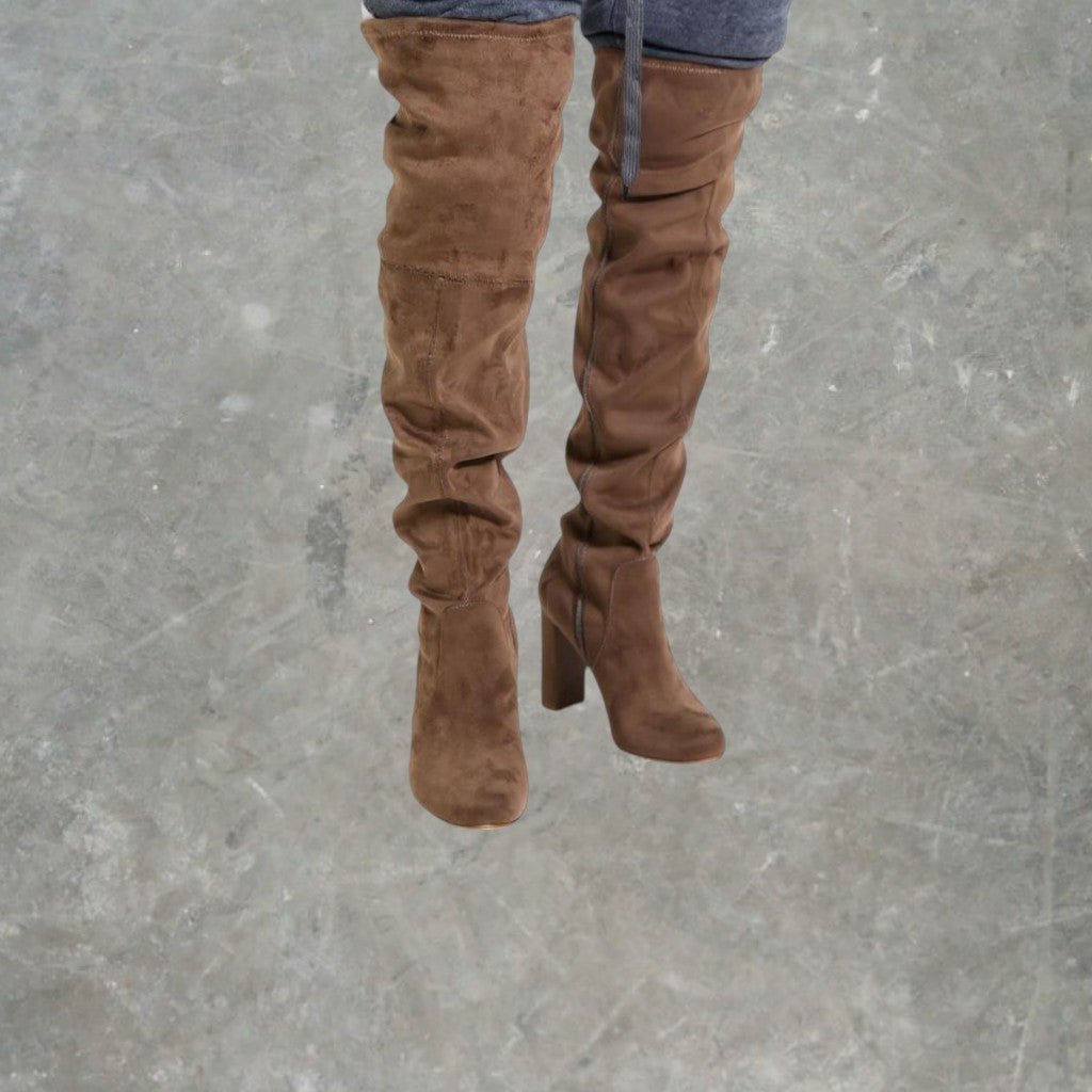 Ladies Philipa Taupe Boots - StylePhase SA