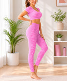 Ladies Pink Activewear Set - StylePhase SA