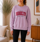 Ladies Pink Brooklyn Fleece Sweater - StylePhase SA