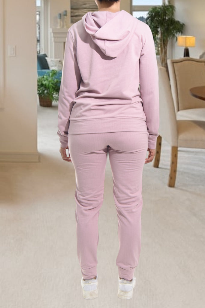 Ladies Pink Brooklyn Tracksuit Set - StylePhase SA