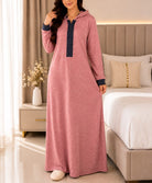 Ladies Pink Hooded Gown - StylePhase SA