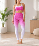Ladies Pink Strappy Activewear Set - StylePhase SA