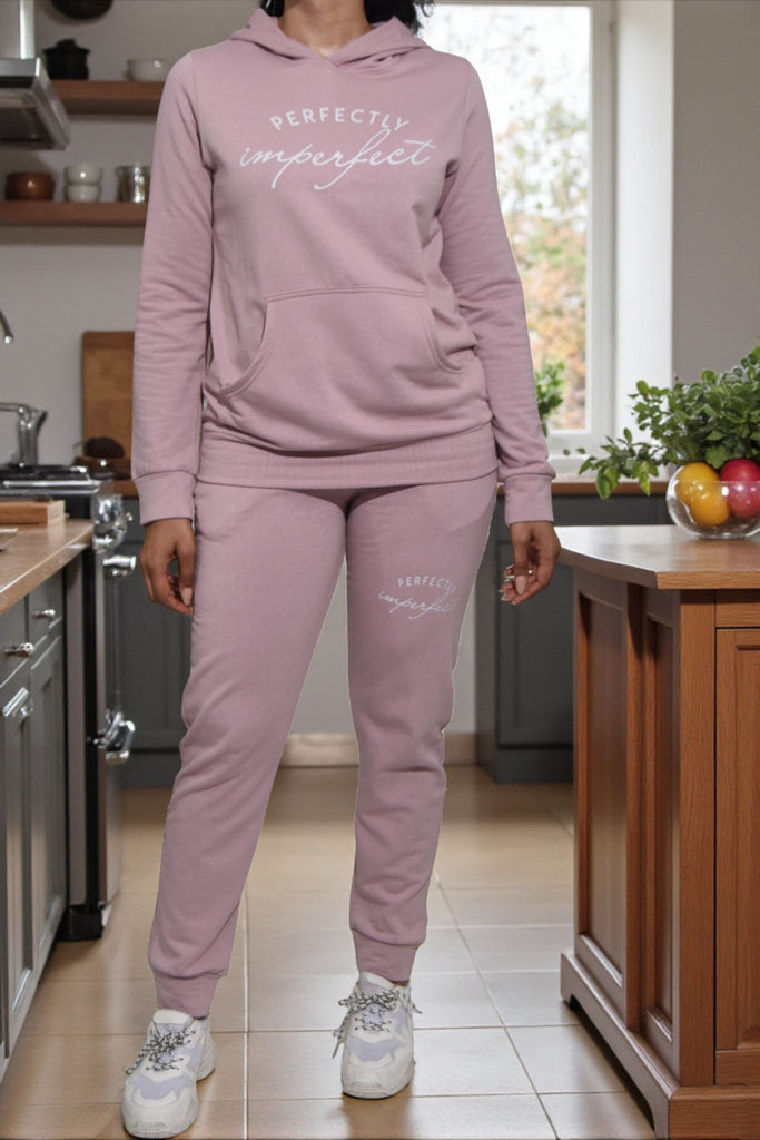 Ladies Pink Tracksuit Set - Perfectly Imperfect - StylePhase SA