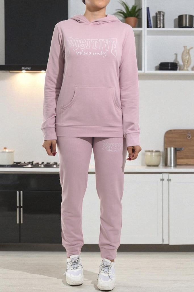 Ladies Pink Tracksuit Set - Positive - StylePhase SA