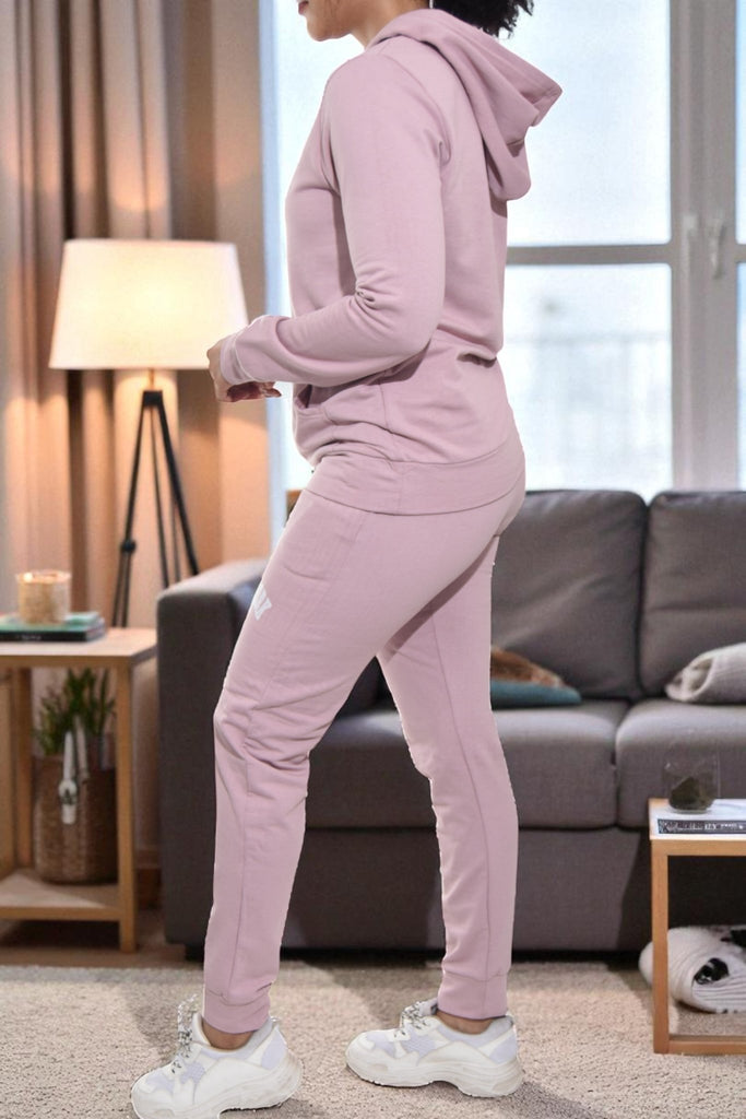 Ladies Pink Tracksuit Set - White New York - StylePhase SA