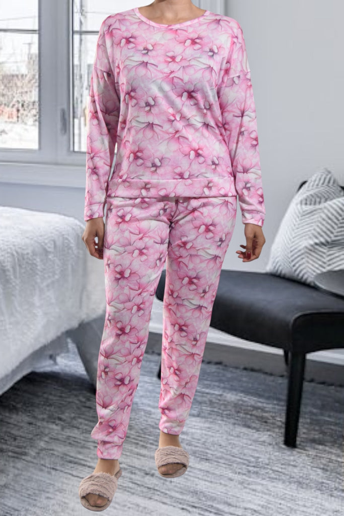 Ladies Pj Set - Flowers - StylePhase SA