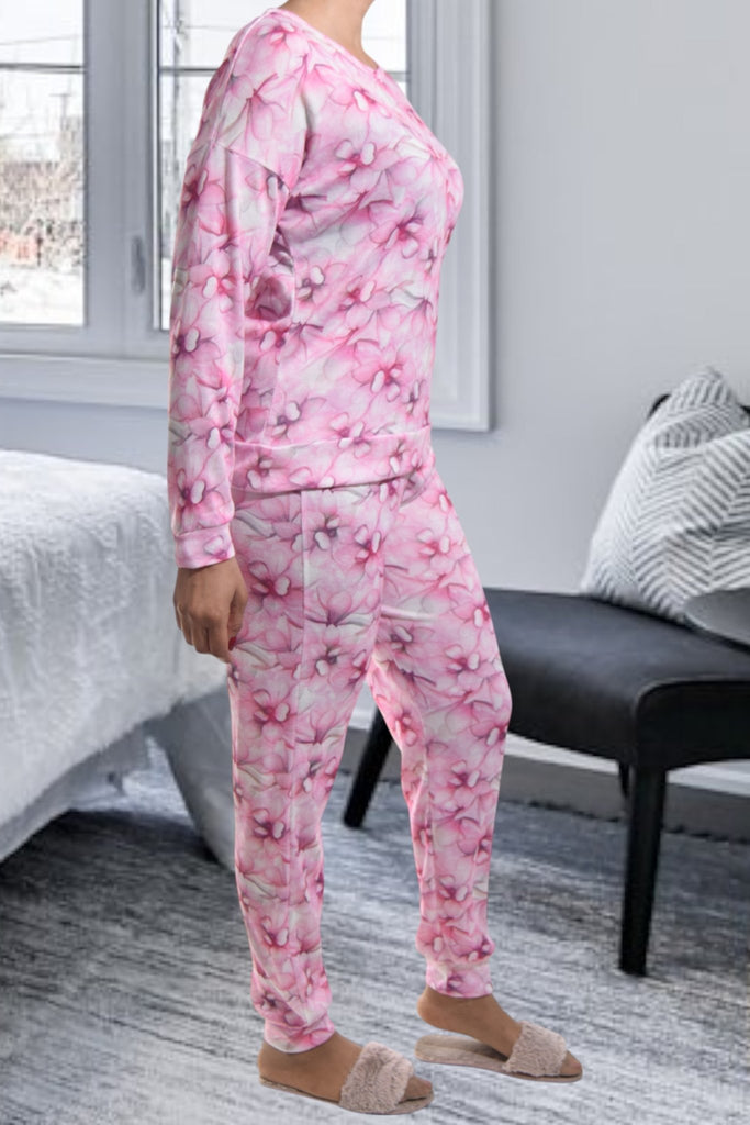 Ladies Pj Set - Flowers - StylePhase SA