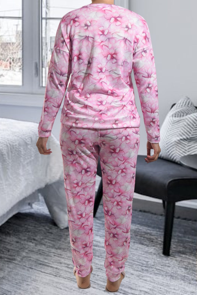 Ladies Pj Set - Flowers - StylePhase SA