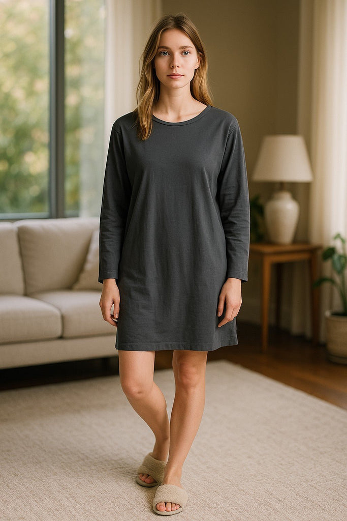 Ladies Plain Sleep Shirt - StylePhase SA