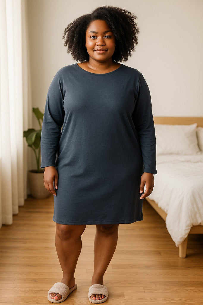 Ladies Plain Sleep Shirt - StylePhase SA