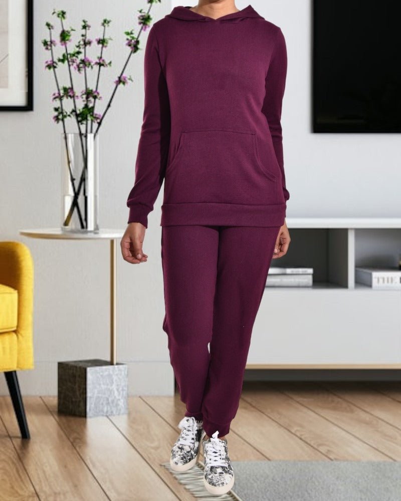 Java Plum Color Tracksuit Tracksuits – StylePhase SA