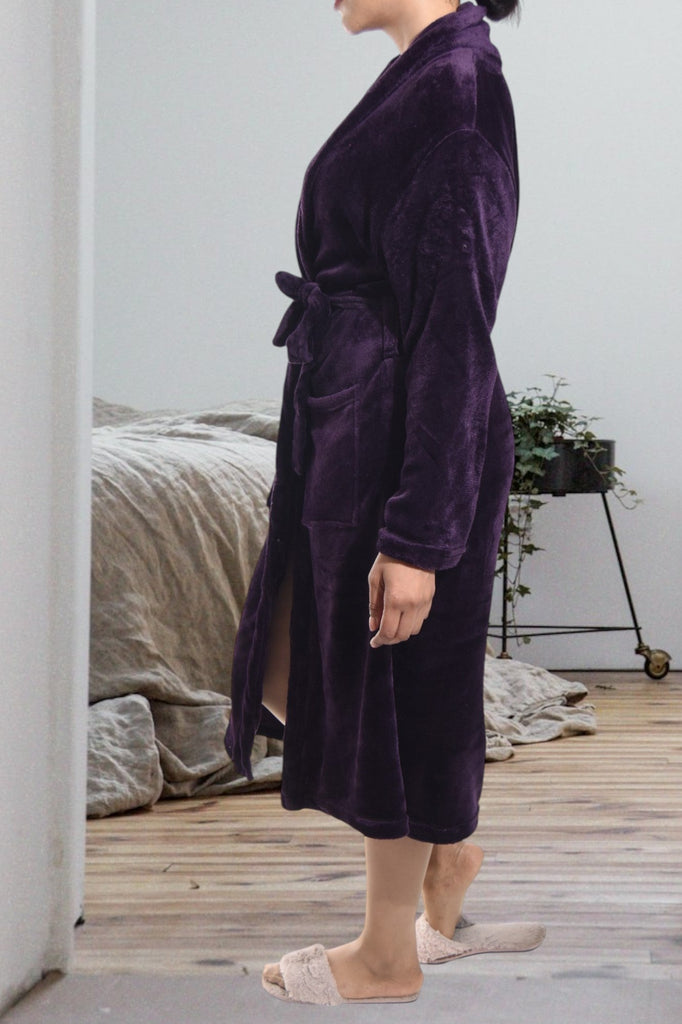 Ladies Plum Winter Gown - StylePhase SA