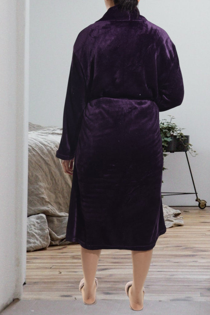 Ladies Plum Winter Gown - StylePhase SA