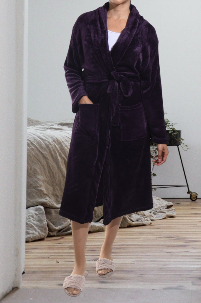 Ladies Plum Winter Gown - StylePhase SA