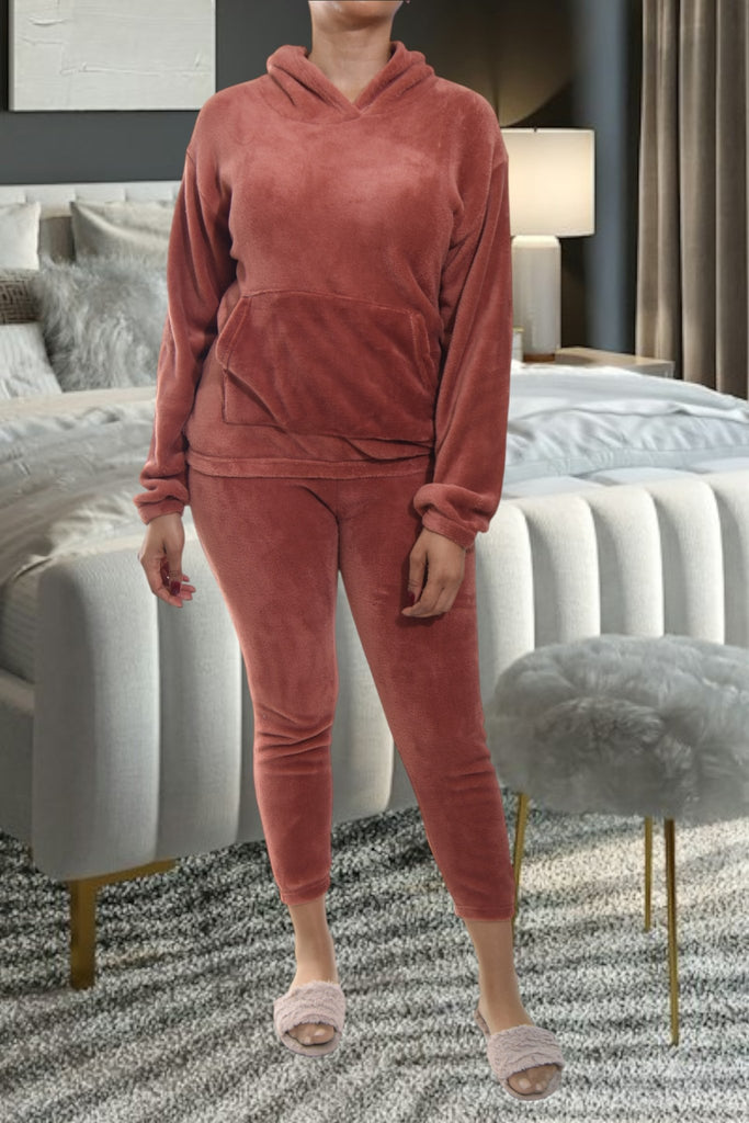 Ladies Polar Fleece Coral Pj Set - StylePhase SA