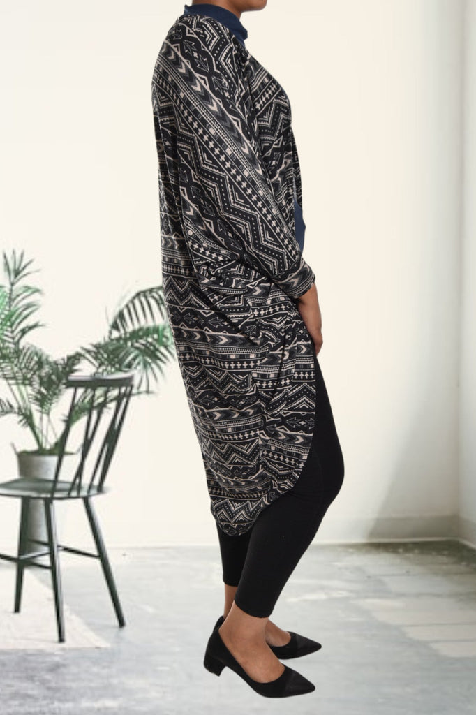 Ladies Printed Long Shrug - StylePhase SA