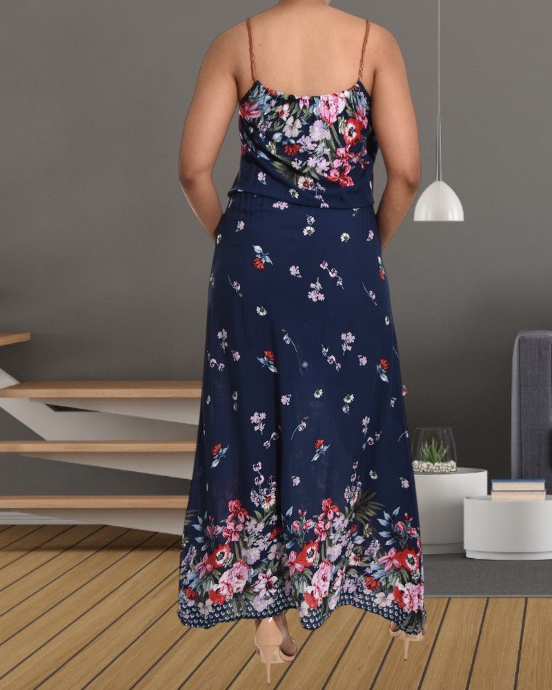 Ladies Printed Maxi Dress - StylePhase SA