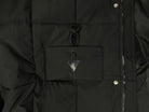 Ladies Puffer Long Black Jacket - StylePhase SA