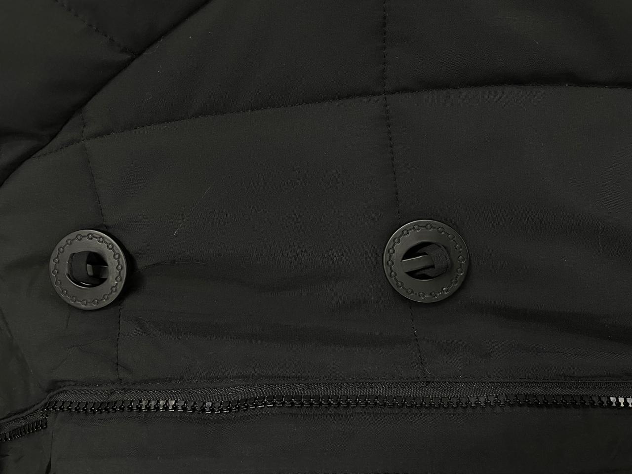 Ladies Puffer Long Black Jacket - StylePhase SA