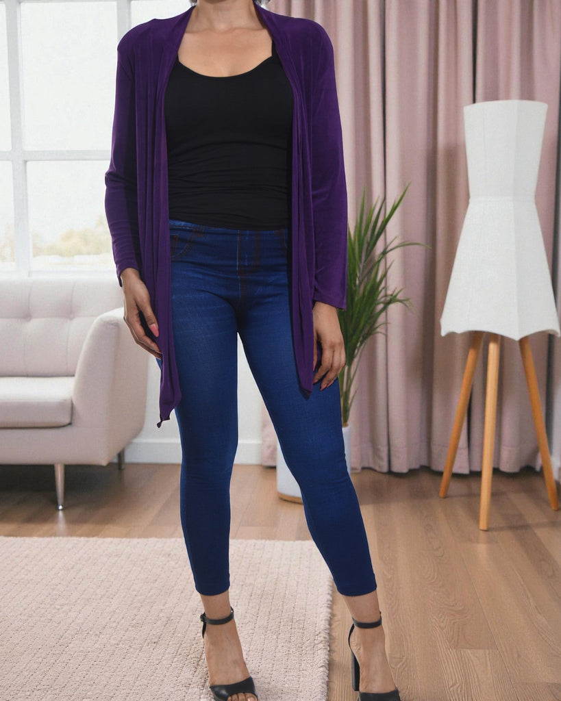 Ladies Purple Gilet - StylePhase SA