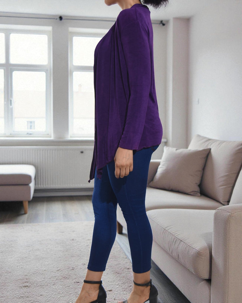 Ladies Purple Gilet - StylePhase SA