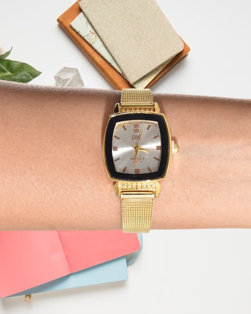 Ladies Quartz Mesh Strap Watch - StylePhase SA