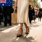 Ladies Rabekka Black Heels - StylePhase SA