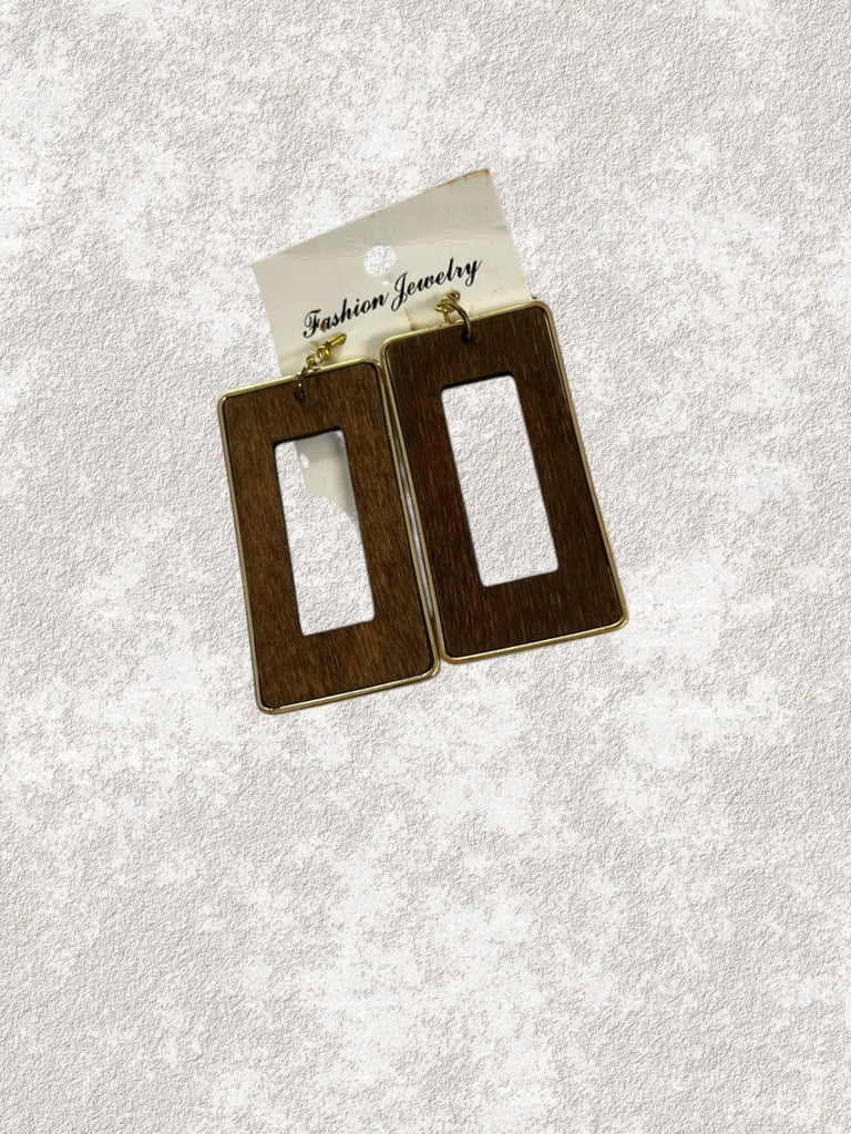 Ladies Rectangle Earrings - StylePhase SA