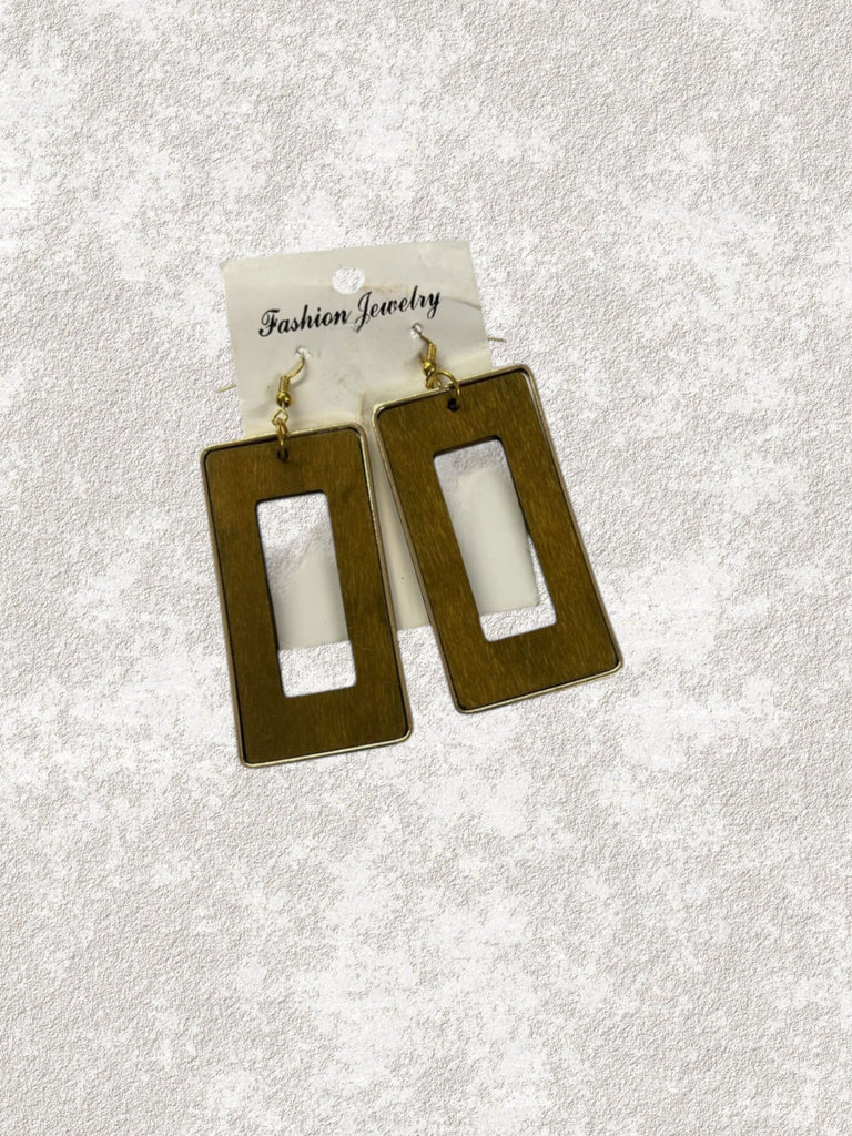 Ladies Rectangle Earrings - StylePhase SA