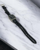 Ladies Rectangular Black Strap Watch - StylePhase SA