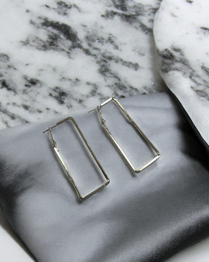 Ladies Rectangular Earrings - StylePhase SA