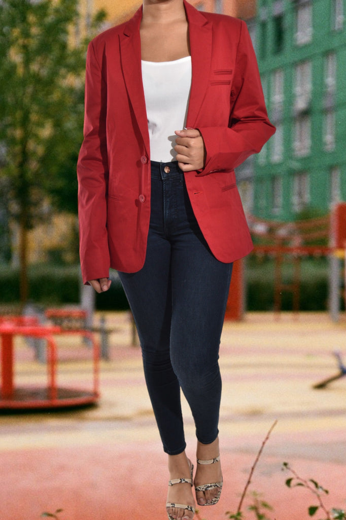 Ladies Red Blazer - StylePhase SA