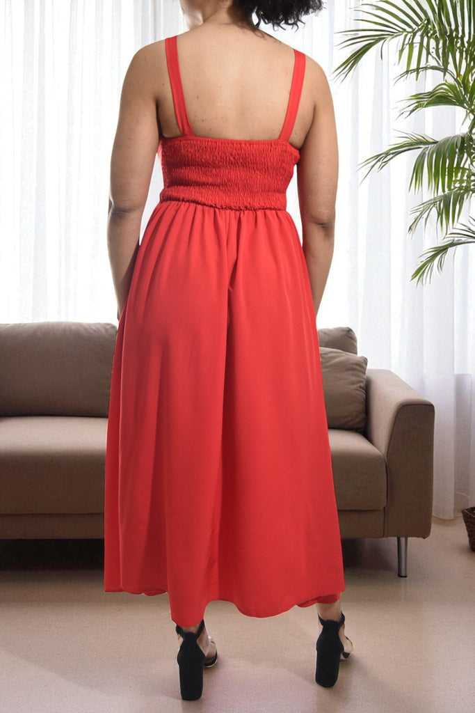 Ladies Red Cami Dress - StylePhase SA