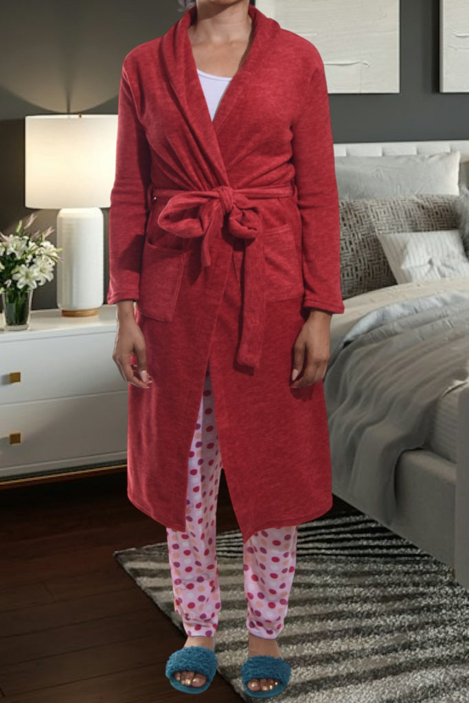 Ladies Red Pocket Gown - StylePhase SA
