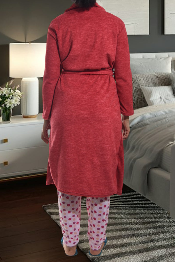 Ladies Red Pocket Gown - StylePhase SA