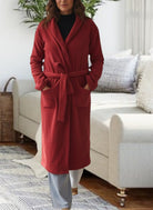 Ladies Red Polar Fleece Gown - StylePhase SA