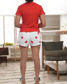 Ladies Red Printed Pj Set - Love You Forever - StylePhase SA