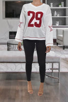 Ladies Red Printed Top - StylePhase SA