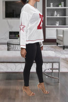Ladies Red Printed Top - StylePhase SA