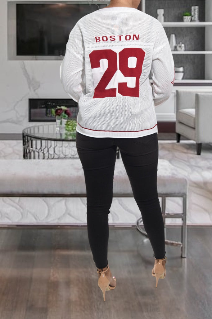 Ladies Red Printed Top - StylePhase SA