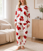 Ladies Red Rose Pj Set - StylePhase SA