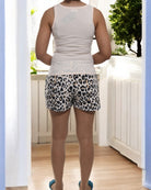 Ladies Rib Knit Vest Shorty Pj Set - Coffee Love - StylePhase SA