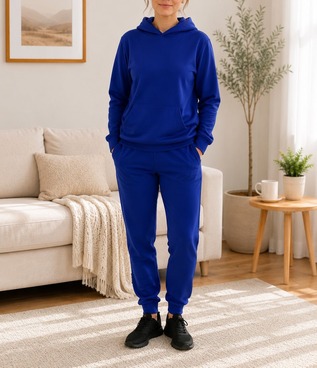 Ladies Royal Cuffed Knit Tracksuit Set - StylePhase SA