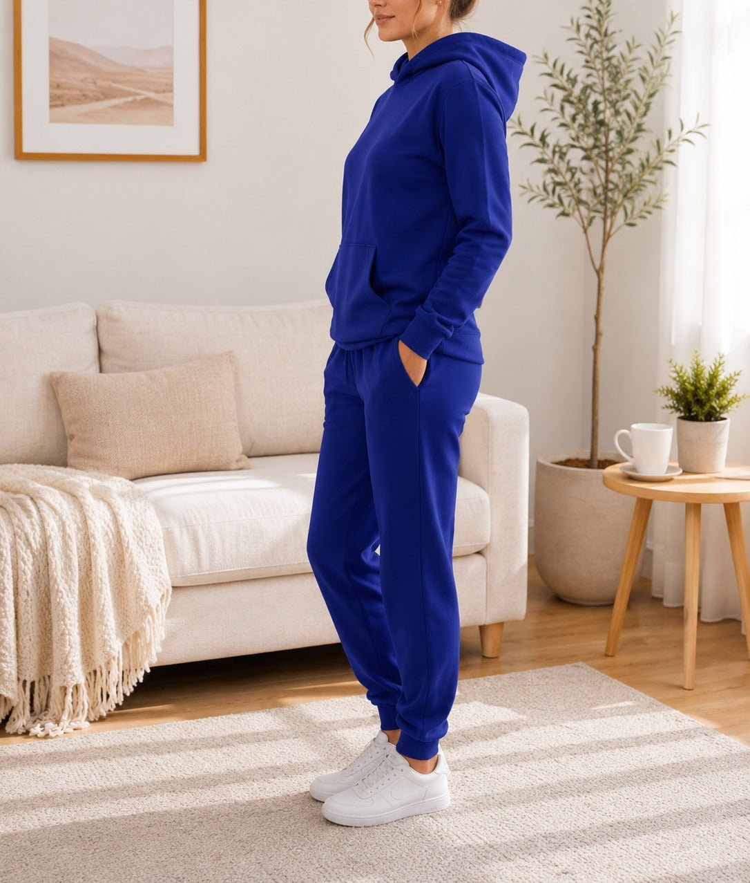 Ladies Royal Cuffed Knit Tracksuit Set - StylePhase SA