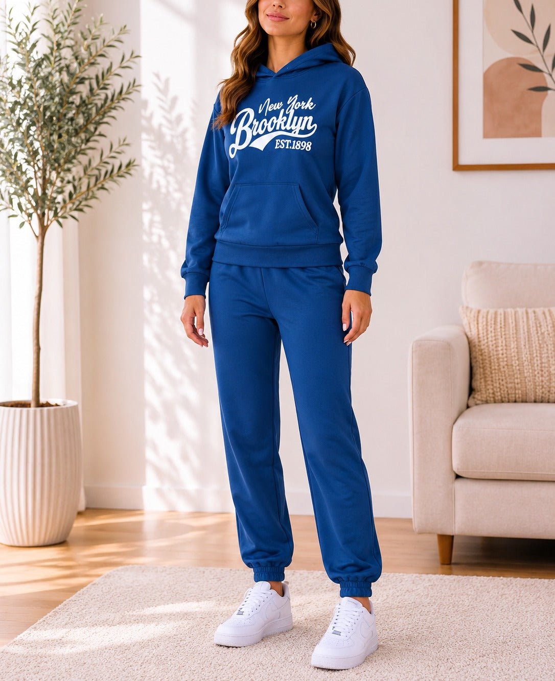 Ladies Royal Fleece Hoody Tracksuit Set - Brooklyn - StylePhase SA