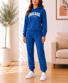 Ladies Royal Fleece Hoody Tracksuit Set - Chicago - StylePhase SA