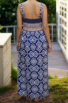 Ladies Royal Pattern Strappy Dress - StylePhase SA
