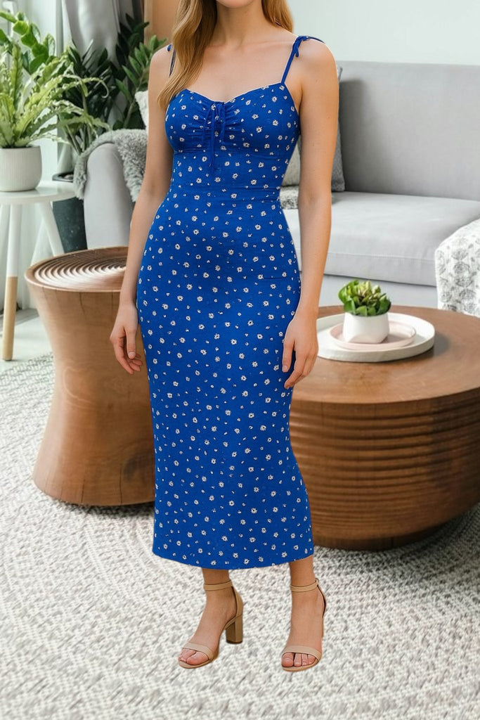Ladies Royal Shoulder Tie Dress - StylePhase SA