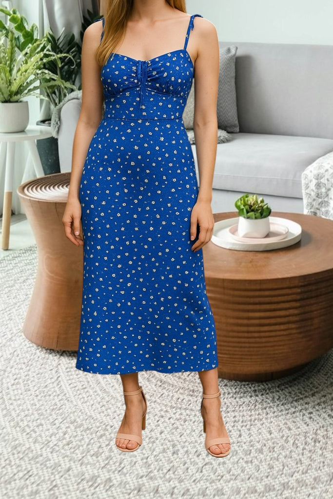 Ladies Royal Shoulder Tie Dress - StylePhase SA